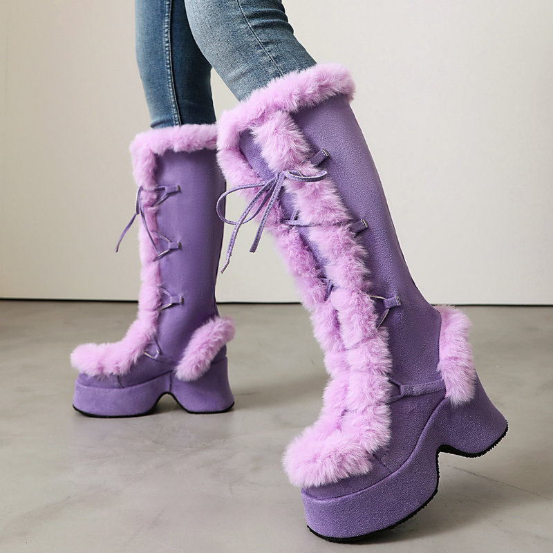 Women'S Shoes Chelsea - Botki na platformie w stylu Lolita