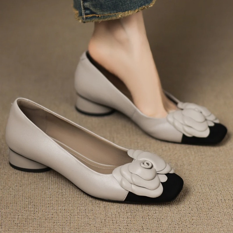 Women'S Shoes Round Toe - Damskie czółenka plus size 34-41 z