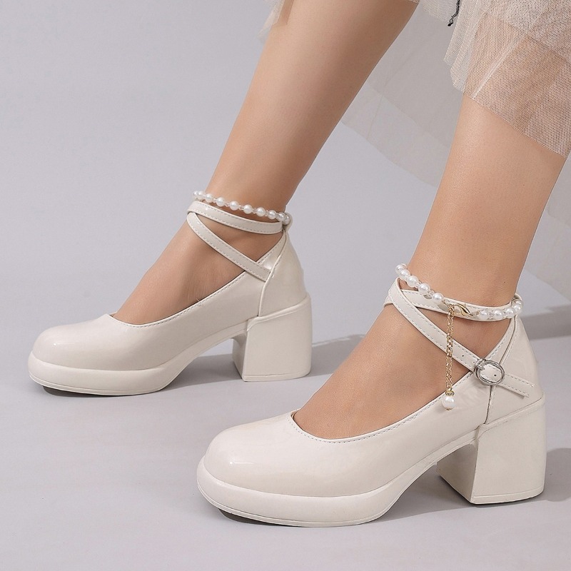Women'S Shoes Round Toe - Nowe damskie czółenka, modne buty na