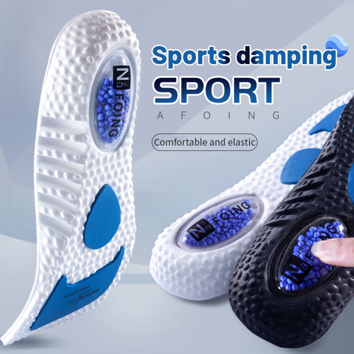 Women'S Shoes With Arch Support - 1Para Ulepszona sportowa wkładka amortyzująca PU
