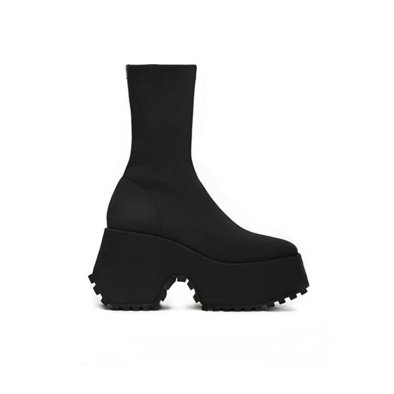Women'S Shoes Chelsea - Botki Chelsea na bardzo wysokim obcasie,