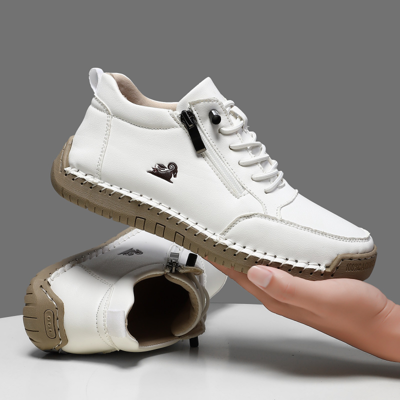 Women Shoes Store - Damskie sneakersy, ręcznie robione skórzane buty