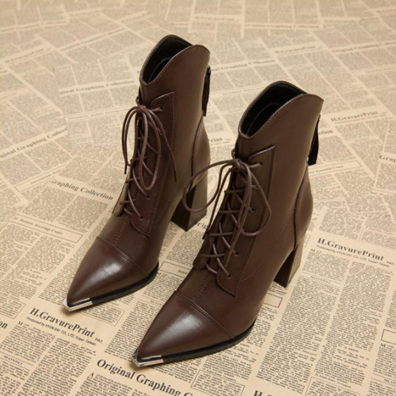 Women'S Shoes Chelsea - Damskie botki do kostki, modne szpilki