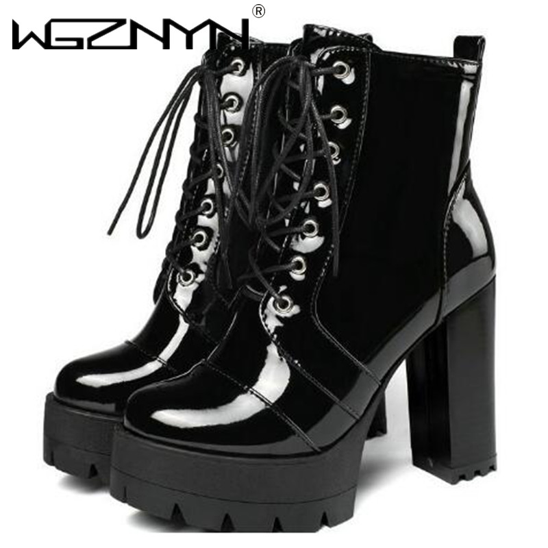 Botki damskie na wysokim, grub – Women'S Shoes Chelsea recenzja i cena
