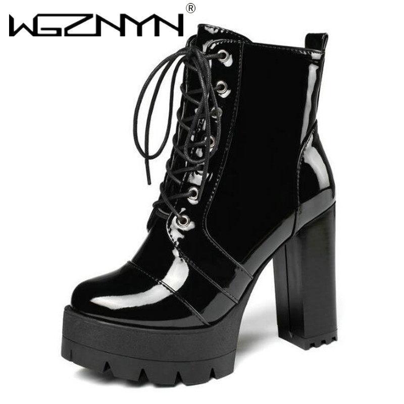 Botki damskie na wysokim, grub – Women'S Shoes Chelsea recenzja i cena