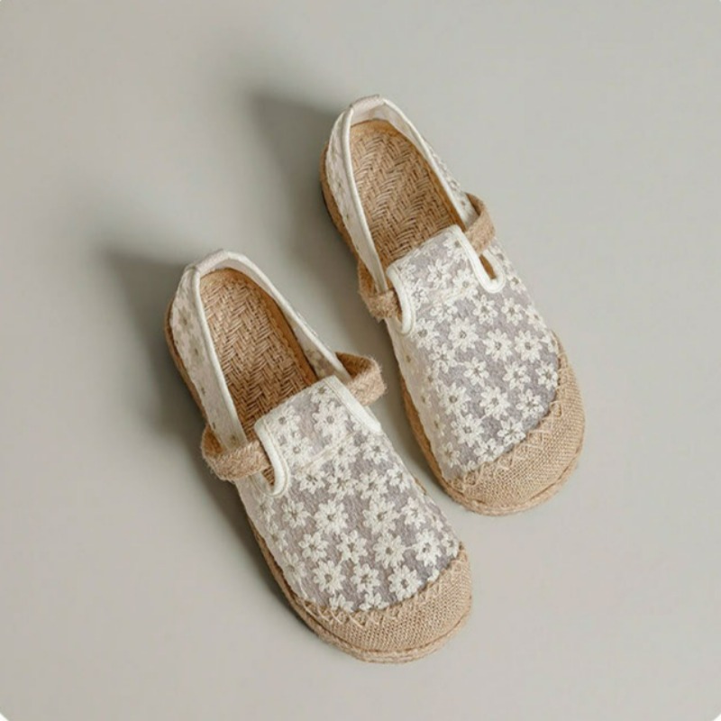 Letnie damskie lniane klapki z – Women'S Shoes Vegan recenzja i cena