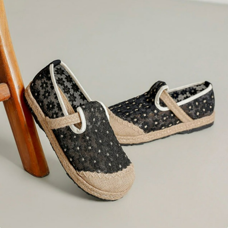 Letnie damskie lniane klapki z – Women'S Shoes Vegan recenzja i cena