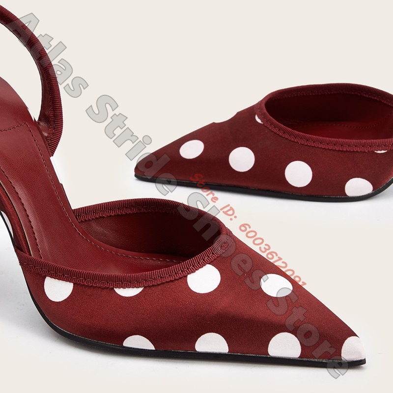 Satynowe białe czółenka na szp – Ribbon Tie Heel recenzja i cena