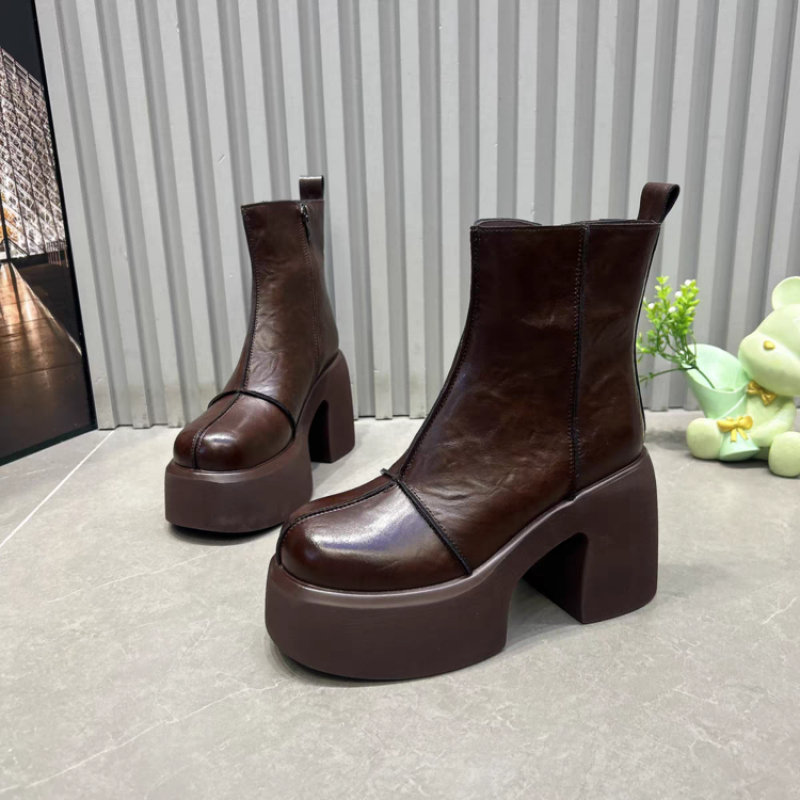 Damskie krótkie botki na grube – Women'S Shoes Chelsea recenzja i cena