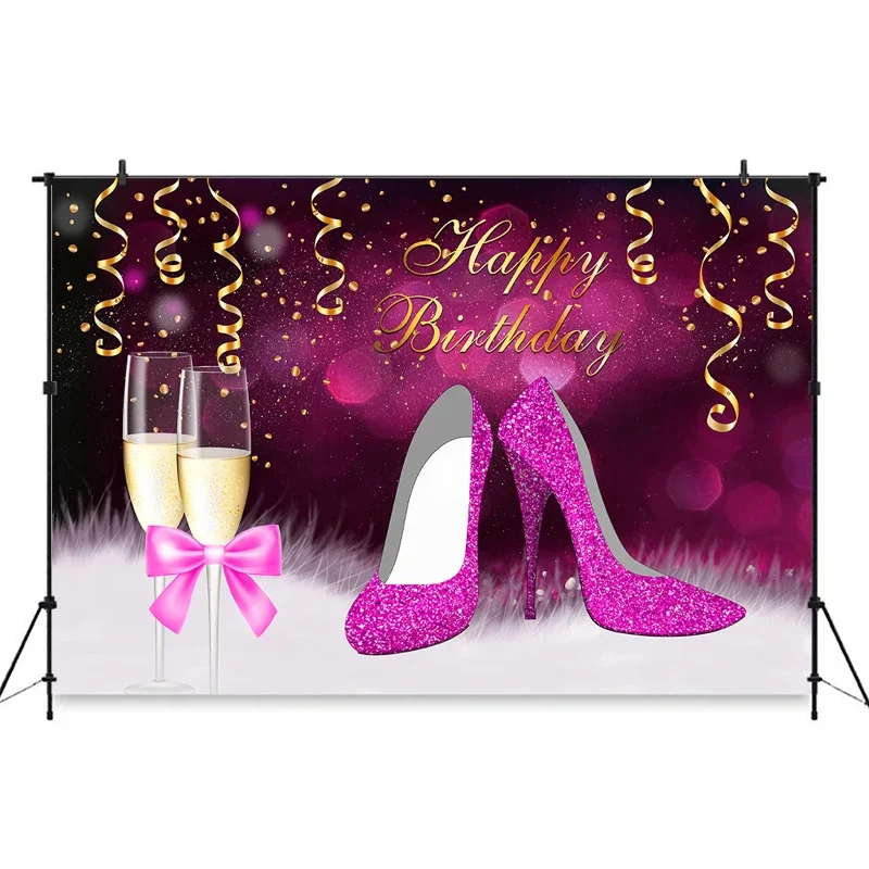 Tło fotograficzne na urodziny  – Ribbon Tie Heel recenzja i cena