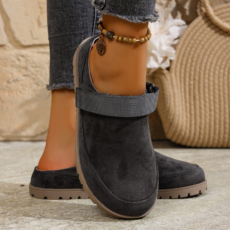 Nowe damskie mule z zamszu, wi – Slip On Mule Flat recenzja i cena