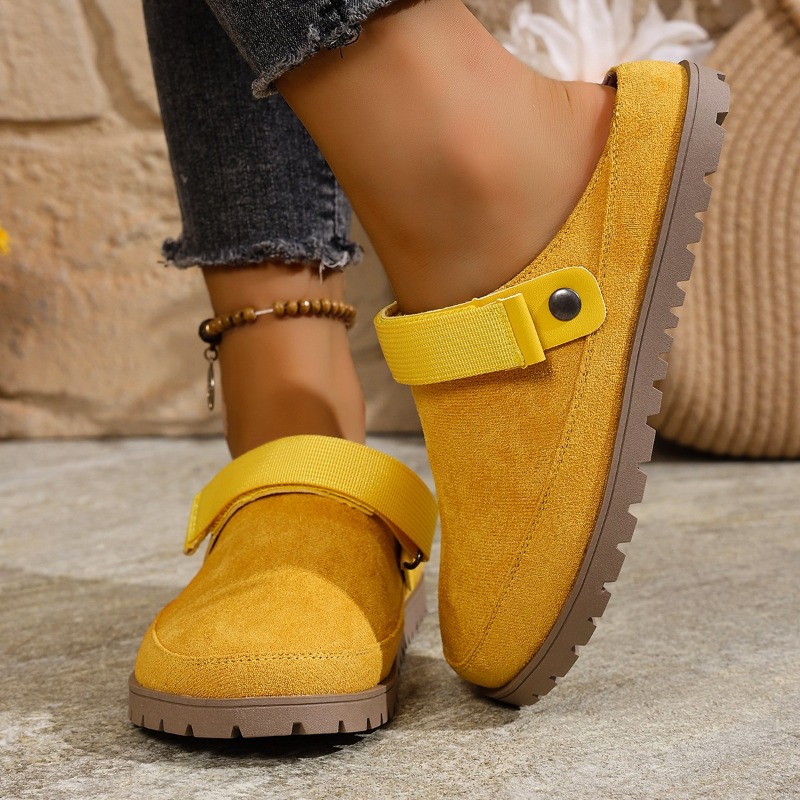 Nowe damskie mule z zamszu, wi – Slip On Mule Flat recenzja i cena