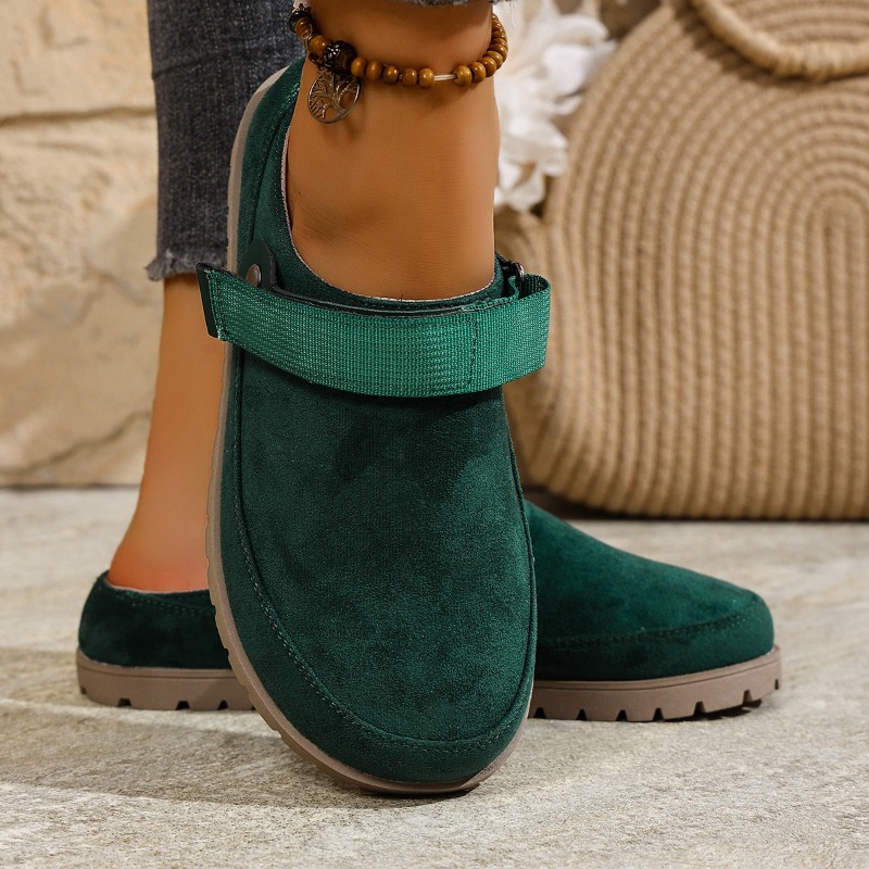Nowe damskie mule z zamszu, wi – Slip On Mule Flat recenzja i cena