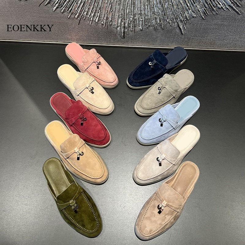 EOENKKY 2026 Letnie damskie sa – Slip On Mule Flat recenzja i cena
