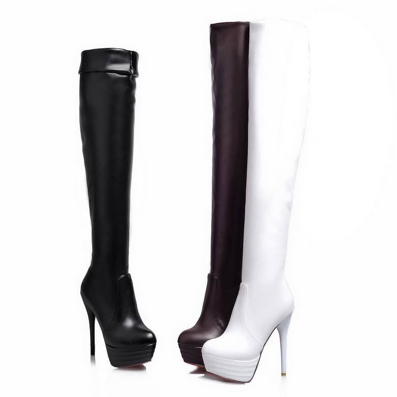 SIMLOVEYO Kozaki do kolan Plat – Women'S Shoes Big Feet recenzja i cena