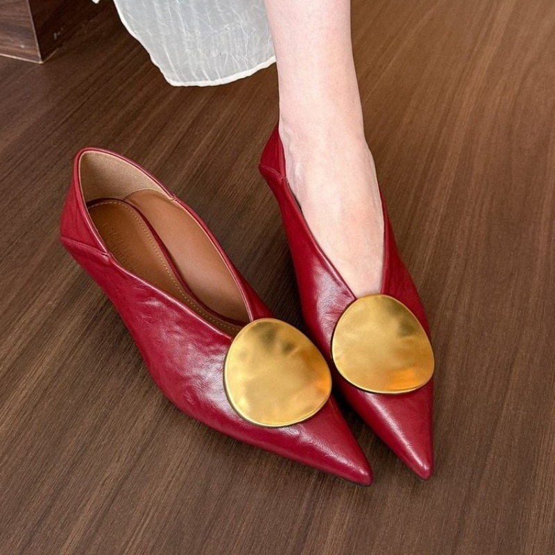 Wsuwane damskie baleriny z ost – Women'S Heels recenzja i cena