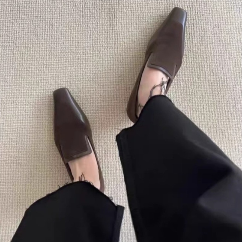 Retro Kwadratowe Czółenka z Gł – Women'S Heels recenzja i cena