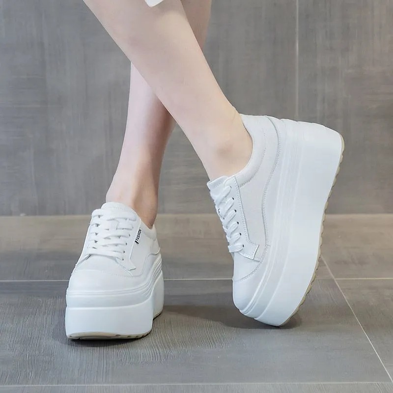 8cm nowe płótno prawdziwej skó – Women Shoes Store recenzja i cena