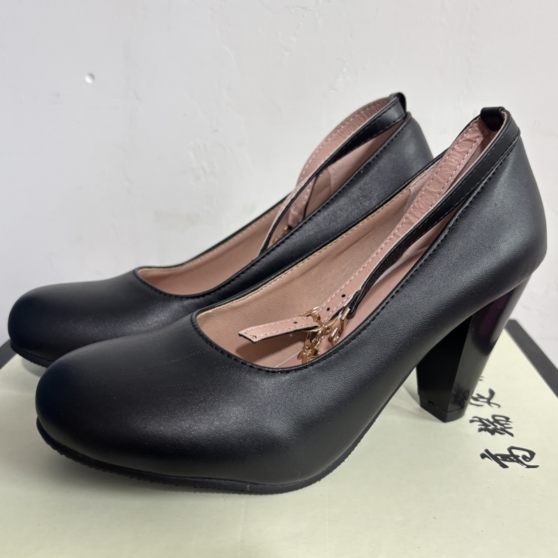 Eleganckie czarno-różowo-białe – Women'S Shoes Big Feet recenzja i cena