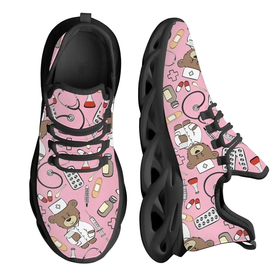 Różowe, kreskówkowe buty lekar – Women'S Shoes Nursing recenzja i cena