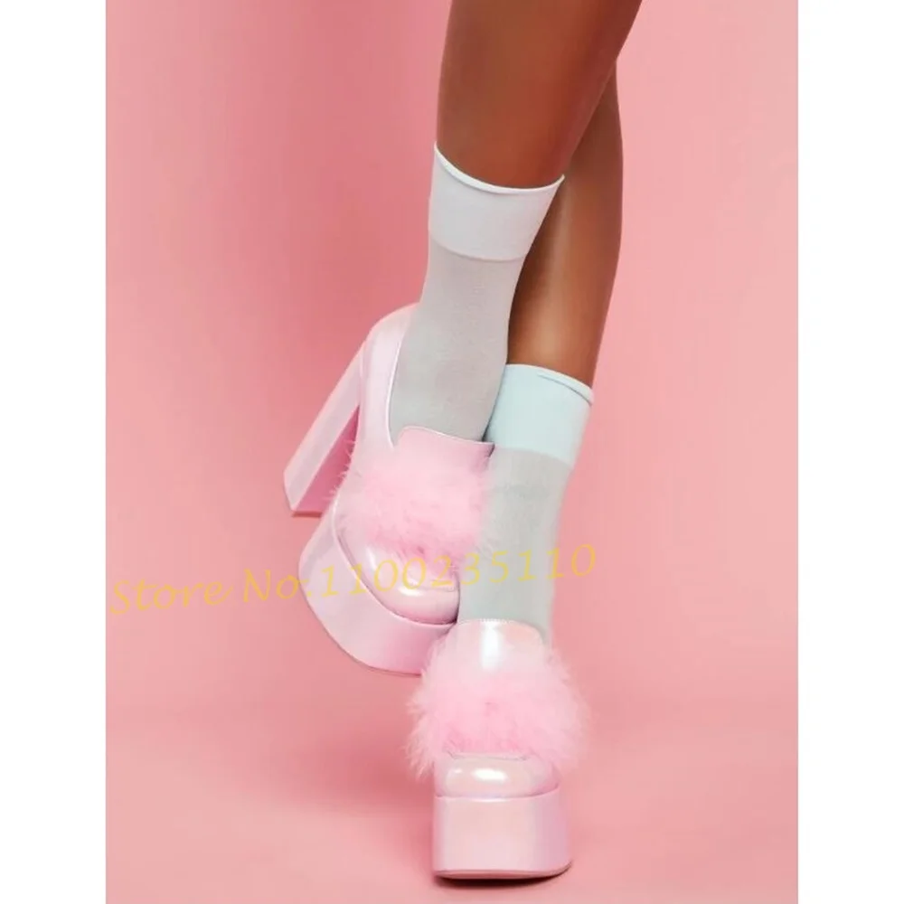 Różowe Pom platformy buty wsuw – Women'S Shoes Vegan recenzja i cena