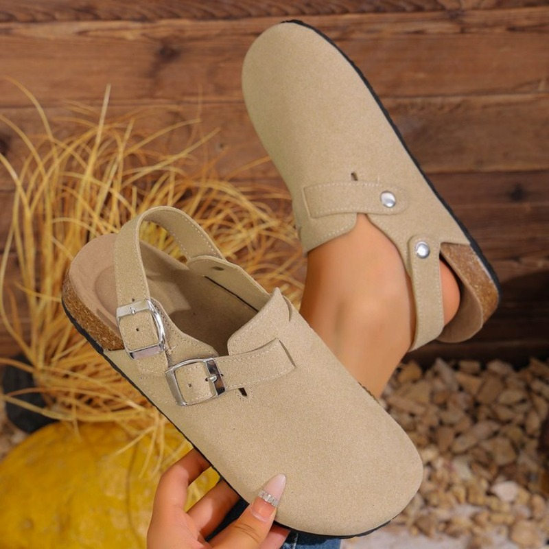 Damskie mule ze skóry zamszowe – Women'S Shoes With Arch Support recenzja i cena