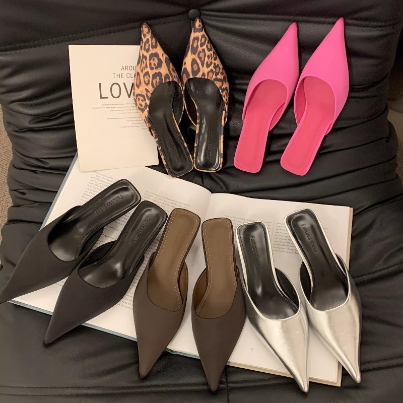 Nowe luksusowe klapki damskie  – Mule Slip On recenzja i cena