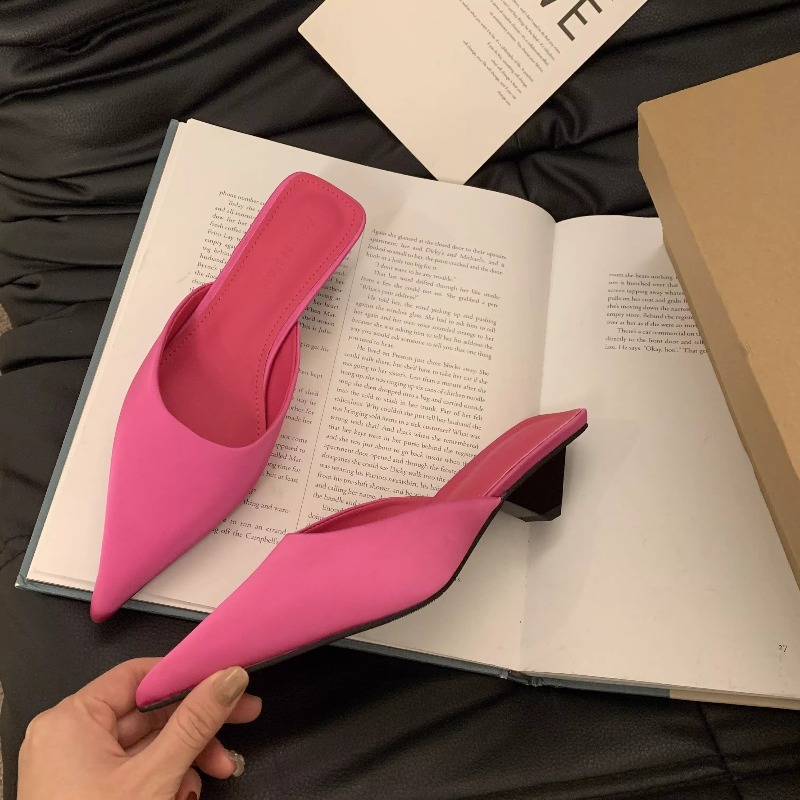 Nowe luksusowe klapki damskie  – Mule Slip On recenzja i cena