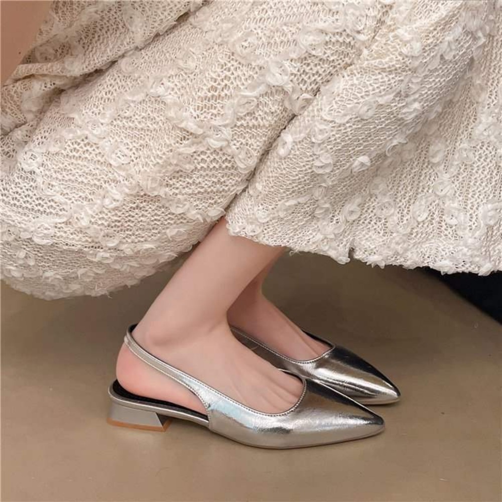 Letnie Nowe Modne Uniwersalne  – Mule Slip On recenzja i cena