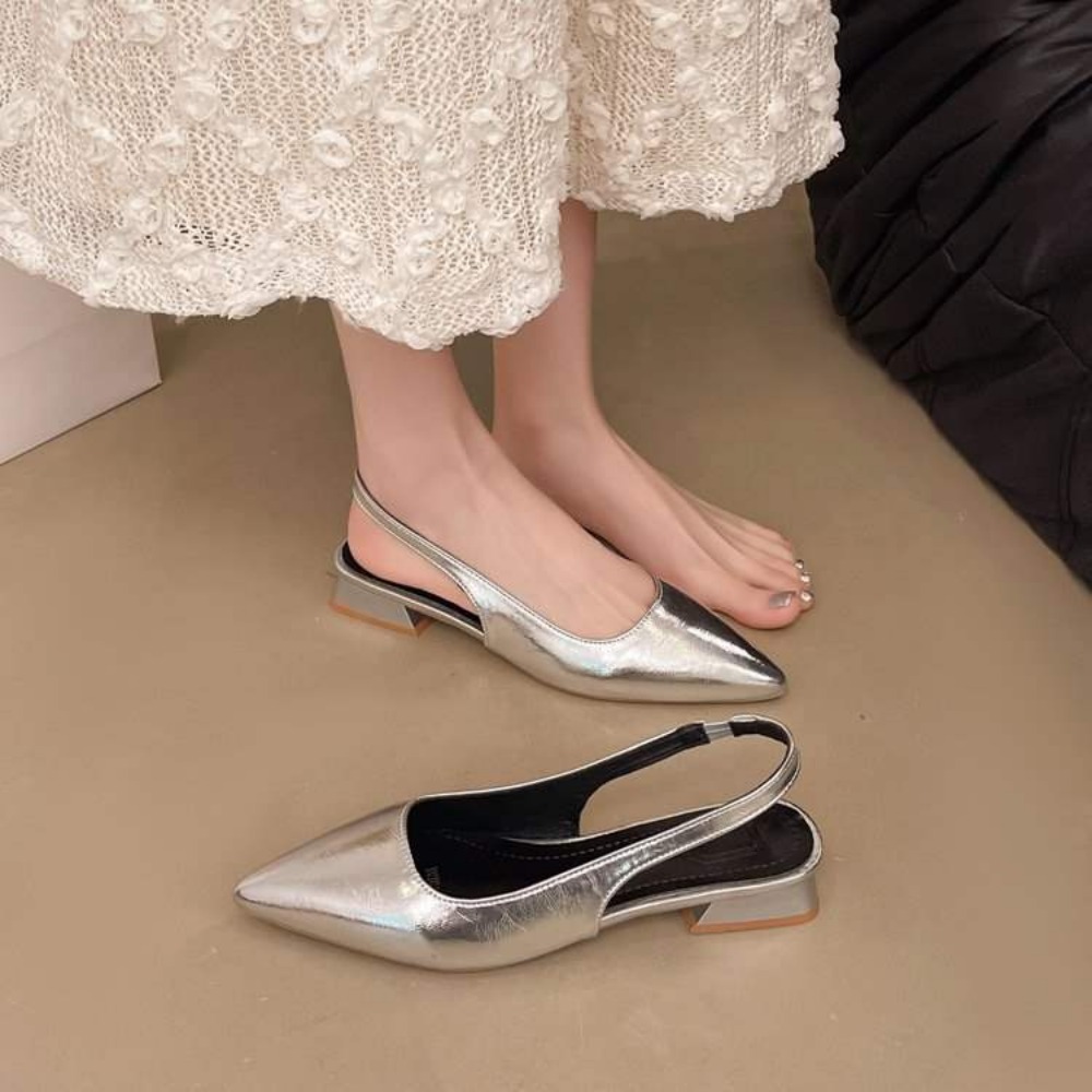 Letnie Nowe Modne Uniwersalne  – Mule Slip On recenzja i cena