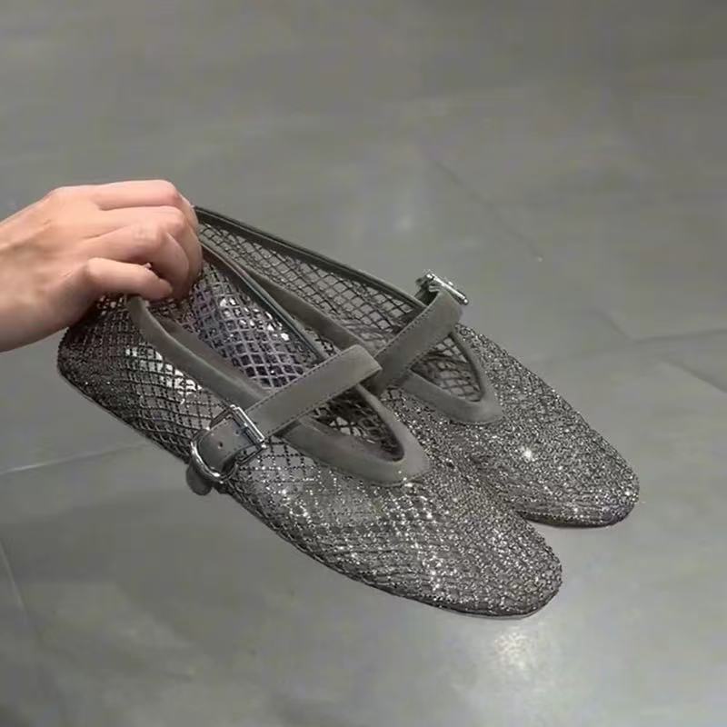 Ażurowe sandały Baotou z cyrko – Women'S Shoes Round Toe recenzja i cena