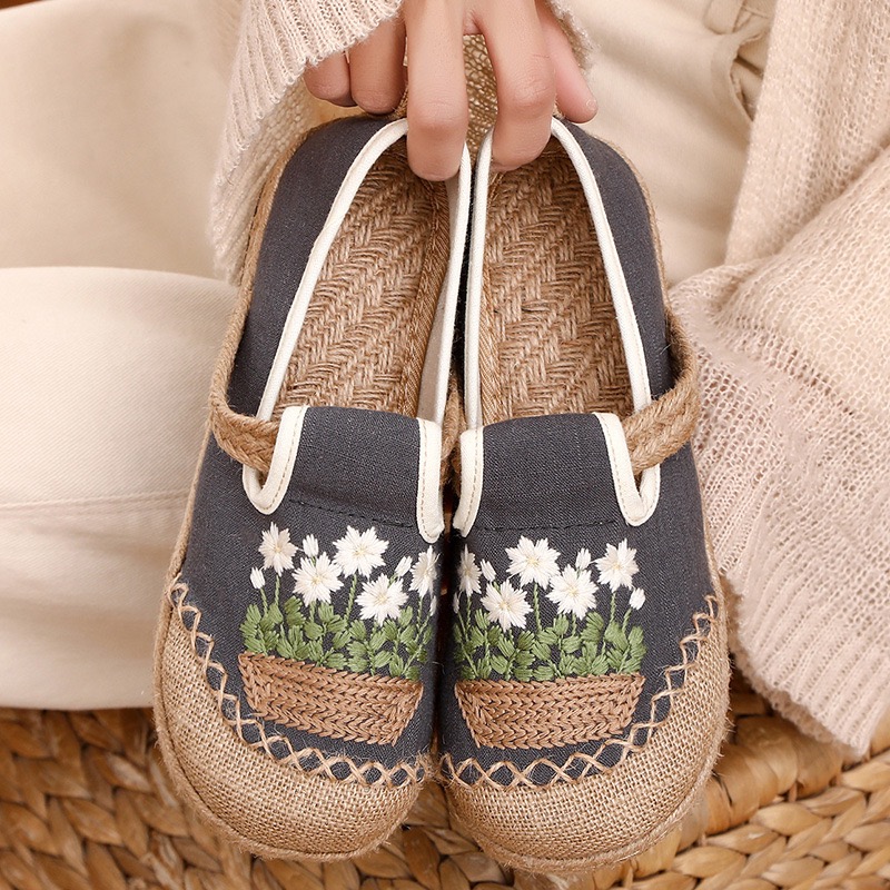 Veowalk kwiaty haftowane kobie – Women'S Shoes Vegan recenzja i cena