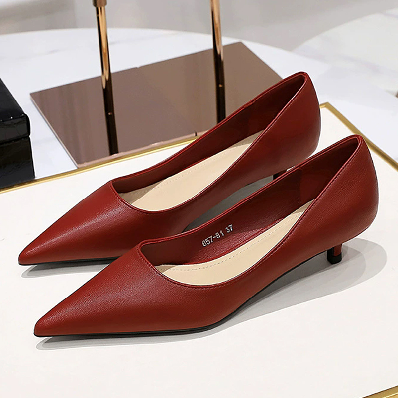Szpiczaste czółenka na średnim – Women'S Shoes Big Feet recenzja i cena