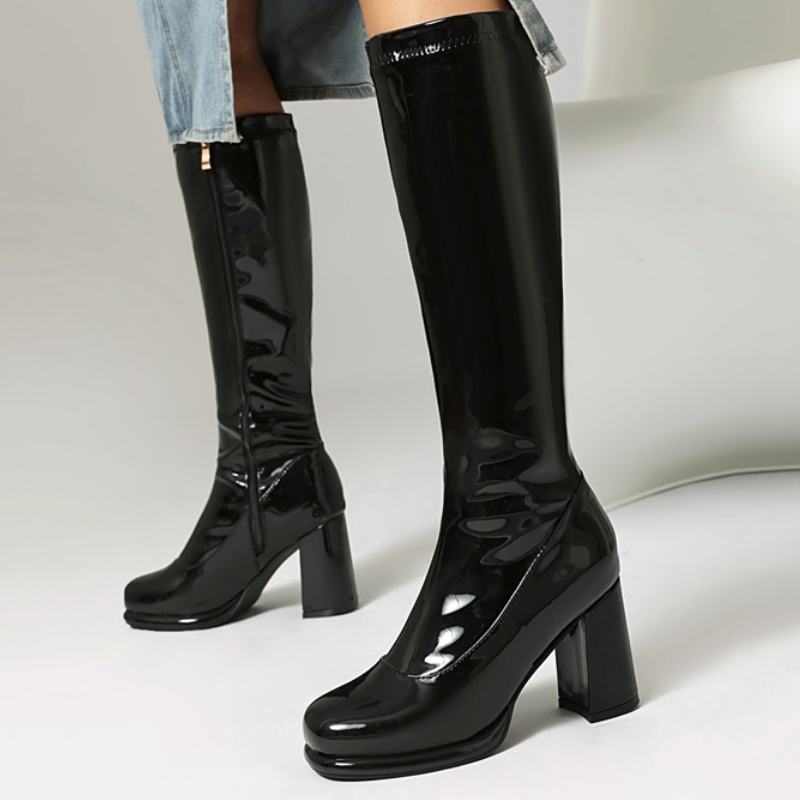 Brand Women's Knee High Boots  – Women'S Shoes Chelsea recenzja i cena