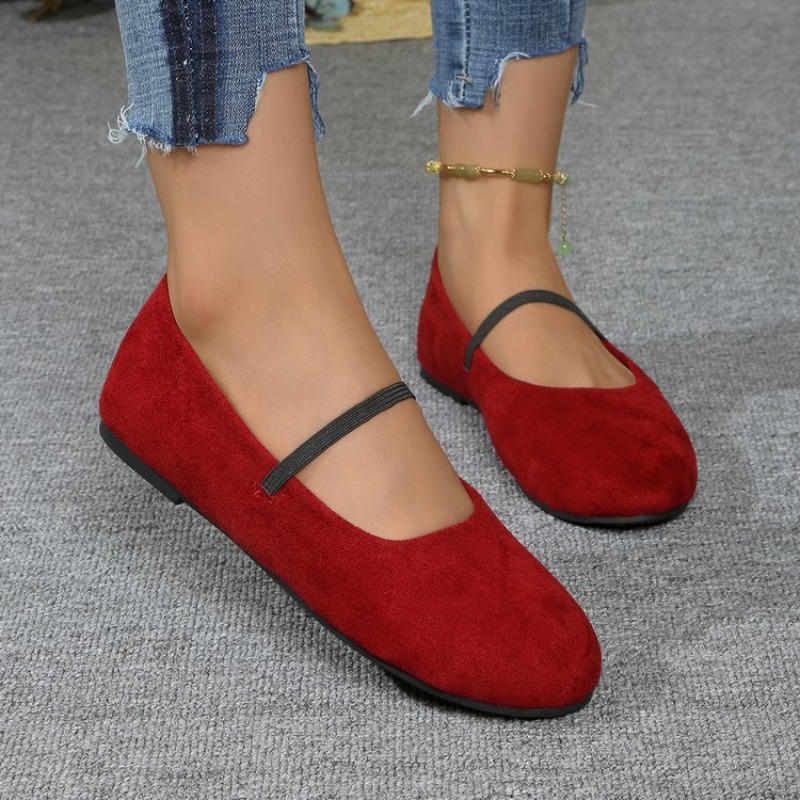 Baletki damskie z okrągłym nos – Women'S Shoes Round Toe recenzja i cena